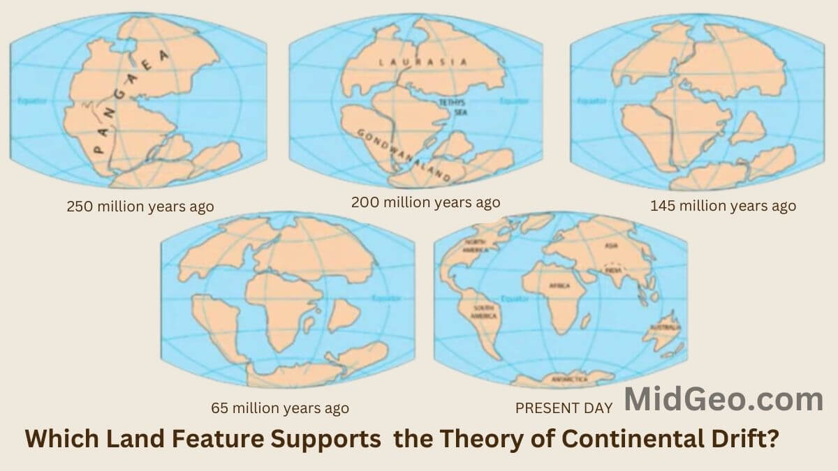 Continental Drift Theory Evidence - MidGeo.com - See The World With ...