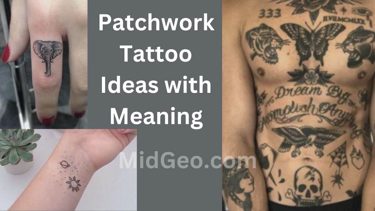 Patchwork Tattoo Ideas with Meaning 1 Patchwork Tattoo Ideas with Meaning