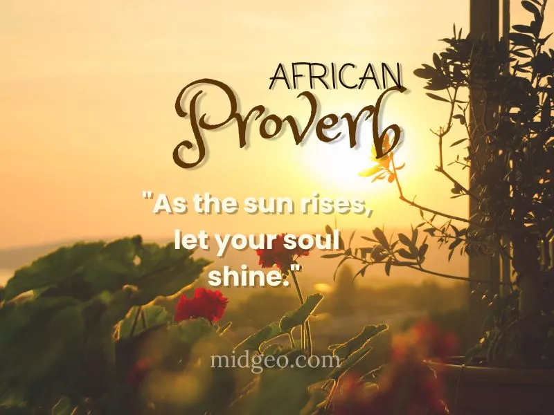 Spiritual African American Good Morning Quotes And Images 5 As the sun rises, let your soul shine