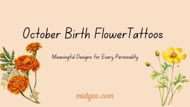 October Birth Flower Tattoos: Meaningful Designs for Every Personality 8 october birth flower tattoo meaning