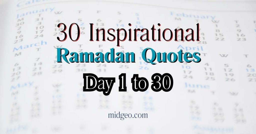 132 Inspirational Ramadan Quotes from the Quran and More 1 Ramadan Quotes Day 1 to 30