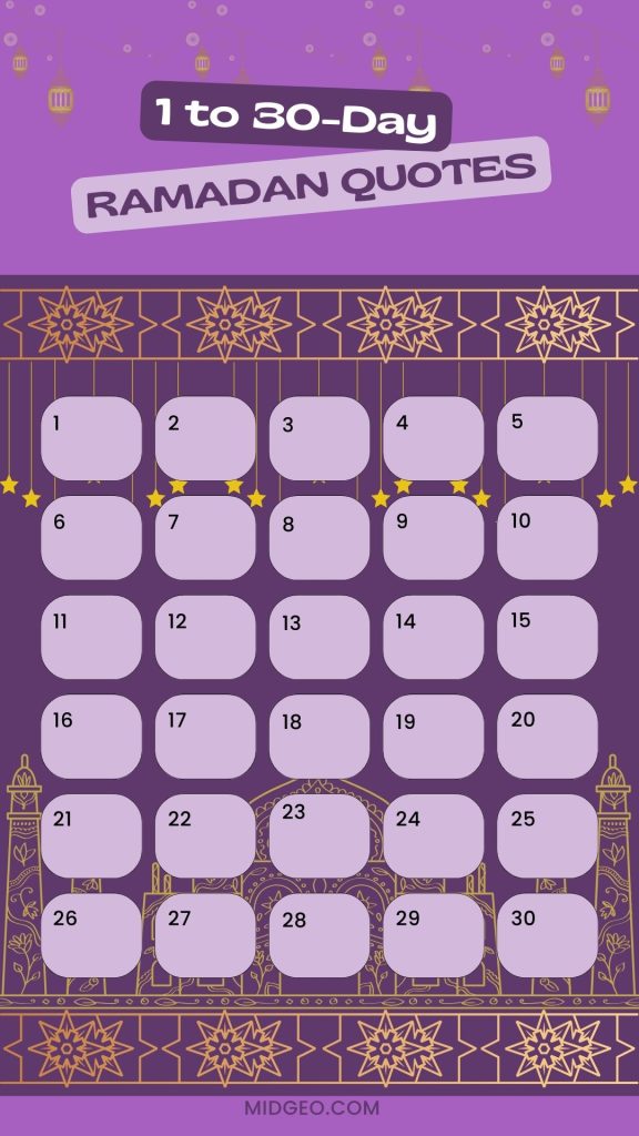 132 Inspirational Ramadan Quotes from the Quran and More 2 ramadan quotes day 1 to 30 calendar 2024