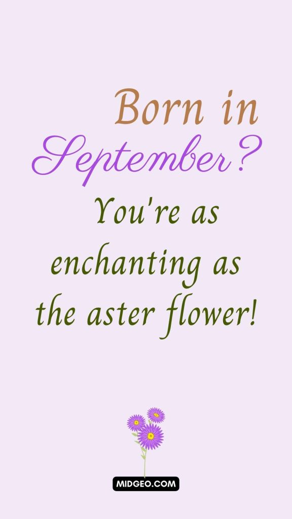 Hello September Quotes (2025): Welcome the Month with Love, Laughter & New Beginnings 7 September Birth Flower Quotes