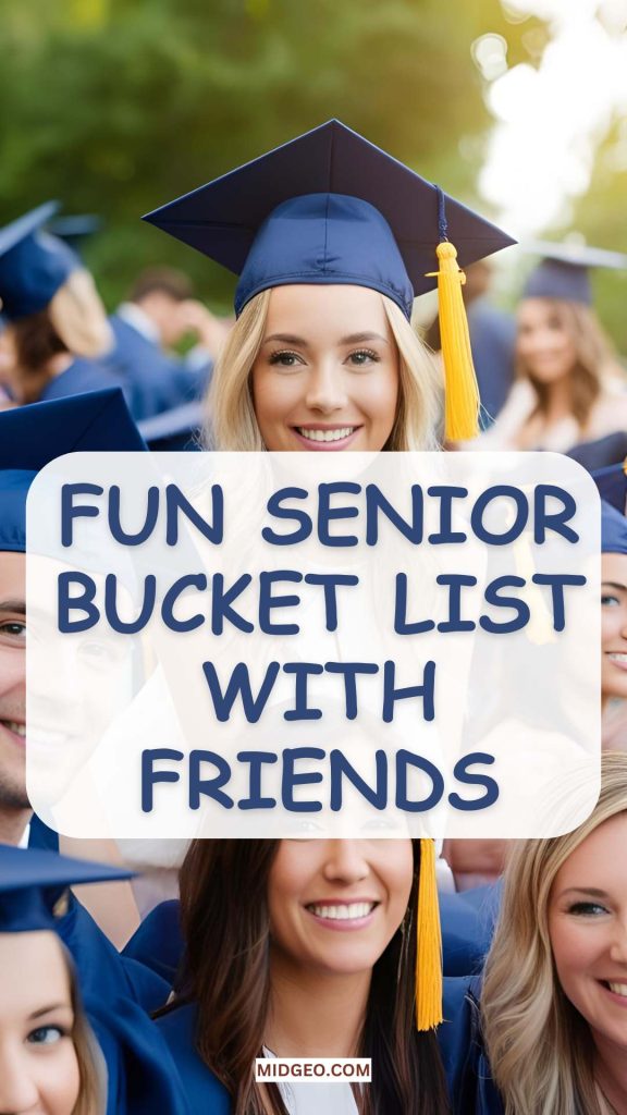 75 Fun Senior Year Bucket List Ideas for High School and College 4 Fun Senior Bucket List with Friends