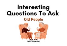 Interesting Questions To Ask Old People