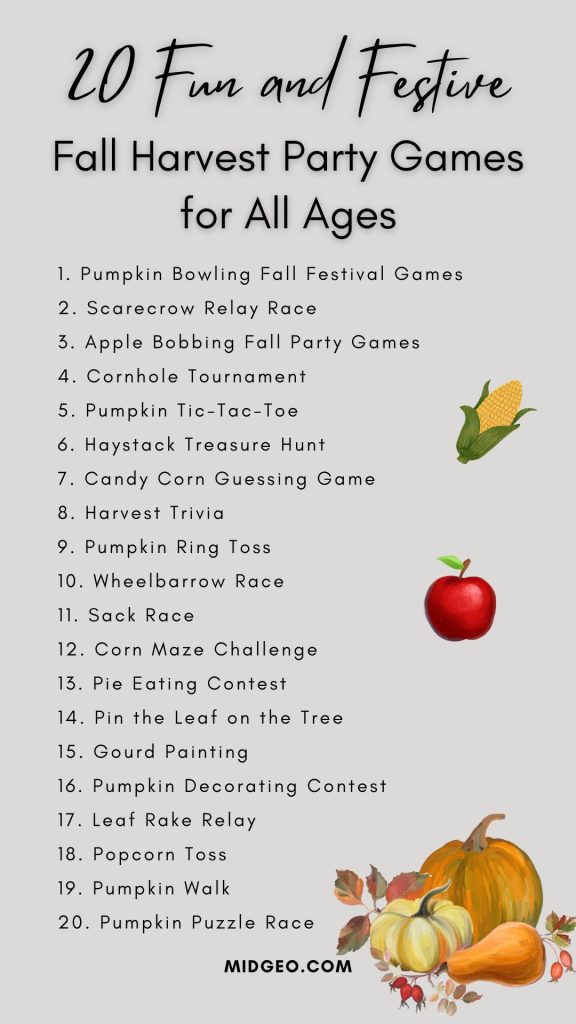 20 Fun and Festive Fall Harvest Party Games for All Ages 2 20 Fun and Festive Fall Harvest Party Games