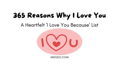 365 Reasons Why I Love You things i love about you list