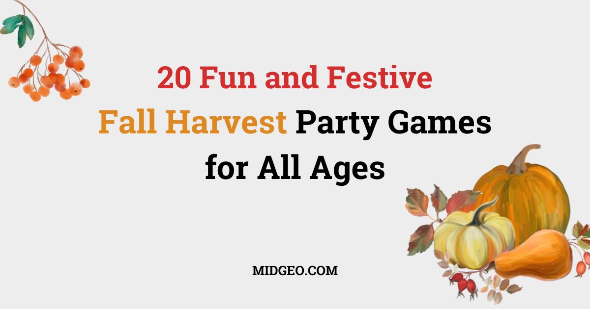 20 Fun and Festive Fall Harvest Party Games for All Ages 1 Fall Harvest Party Games for All Ages