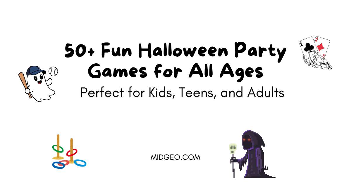 50+ Fun Halloween Party Games for All Ages: Perfect for Kids, Teens, and Adults 1 Fun Halloween Party Games for All Ages