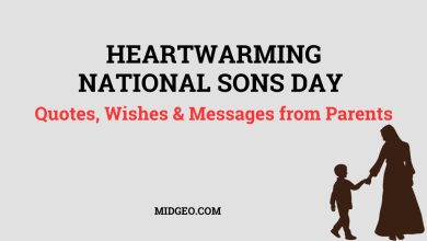 Heartwarming National Sons Day Quotes Wishes & Messages from Parents
