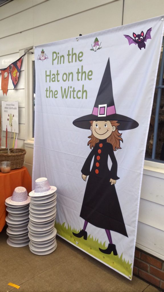 50+ Fun Halloween Party Games for All Ages: Perfect for Kids, Teens, and Adults 3 Pin the Hat on the Witch Halloween party games for kids