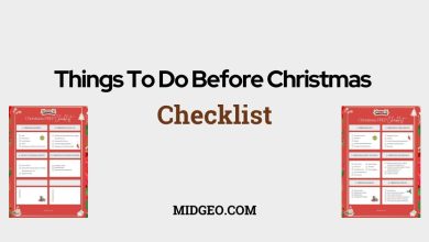 Things To Do Before Christmas Checklist
