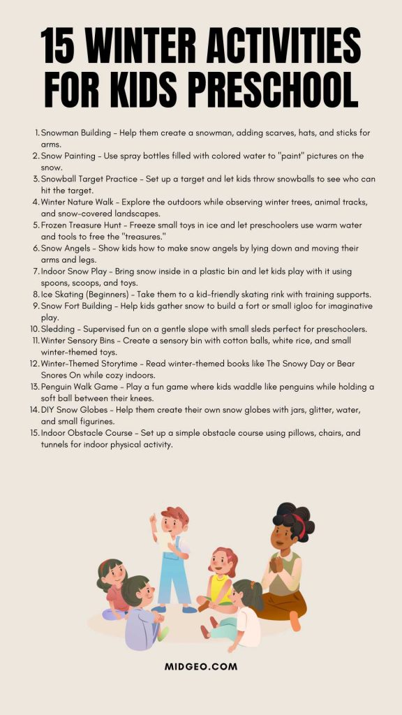 145 Winter Bucket List Ideas for 2026 To Enjoy The Cold Season 5 15 winter activities for kids preschool