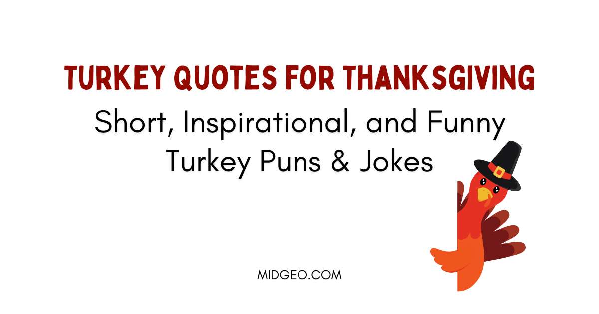 50 Short, Inspirational, and Funny Turkey Quotes for Thanksgiving 1 turkey Quotes for Thanksgiving