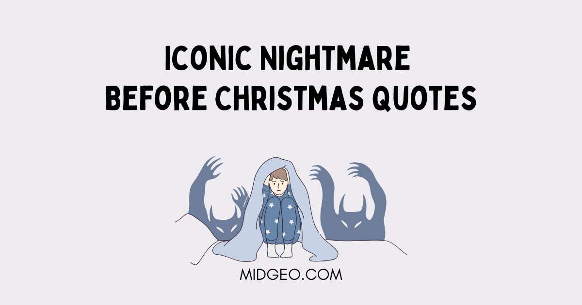 Iconic Nightmare Before Christmas Quotes