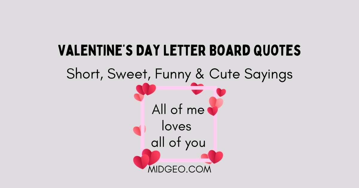 valentines day letter board quotes