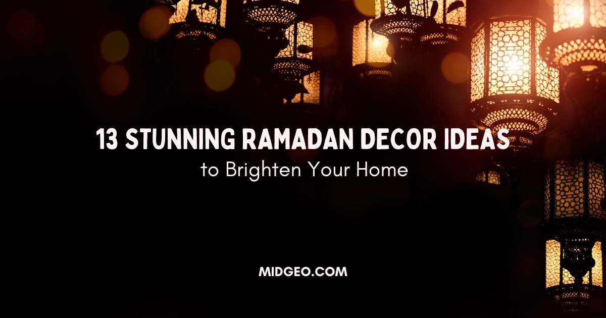 13 Stunning Ramadan Decor Ideas to Brighten Your Home 1 13 Stunning Ramadan Decor Ideas to Brighten Your Home