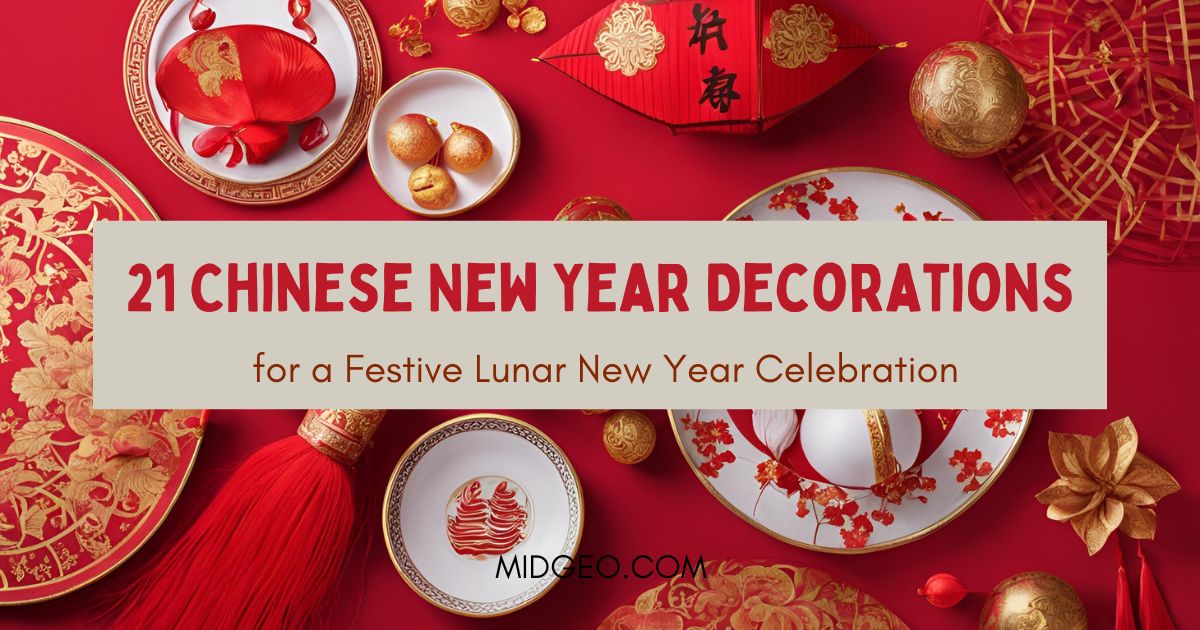 21 Chinese New Year Decorations for a Festive Lunar New Year Celebration 1 21 Chinese New Year Decorations for a Festive Lunar New Year Celebration