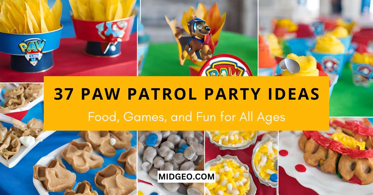 37 Paw Patrol Party Ideas Food, Games Fun for All Ages