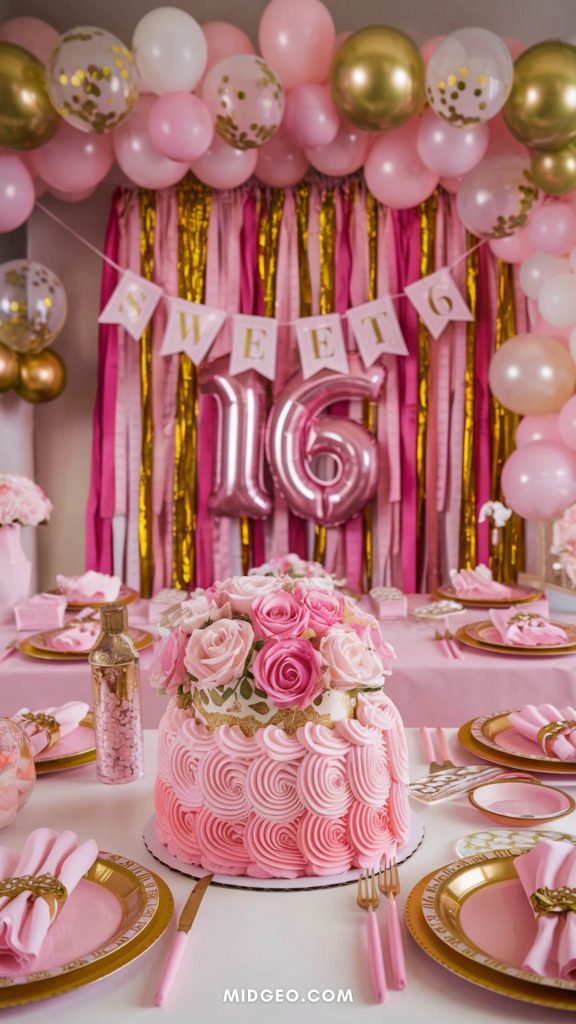 27 Unique Sweet 16th Party Ideas to Make the Big Day Unforgettable 6 At Home Sweet 16 Party Ideas