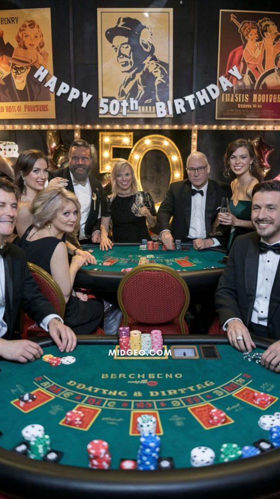 37 Unique 50th Birthday Party Ideas for Men and Women 3 Casino Night 50th Birthday Party Ideas for Men and Women