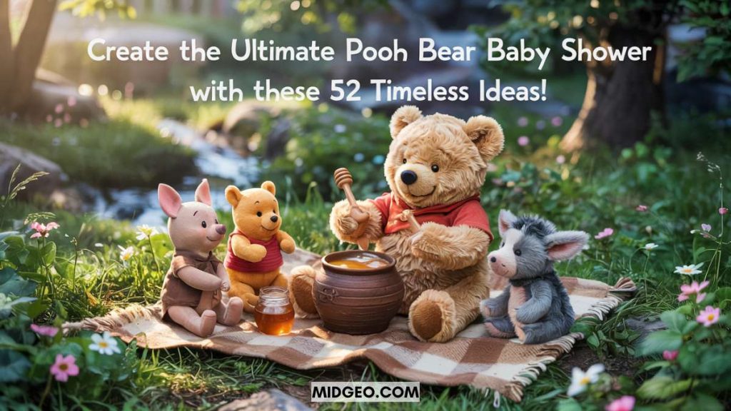 52 Winnie the Pooh Baby Shower Ideas: Themes, Decorations, Centerpiece 5 Pooh Bear Baby Shower with These 52 Timeless Ideas