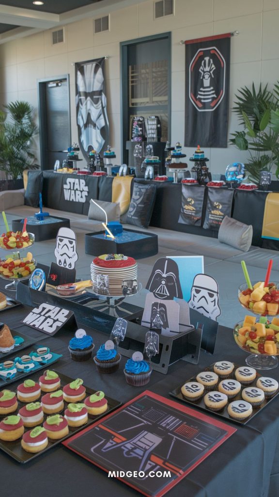 52 Epic Star Wars Party Ideas: Food, Decorations, and Games 5 Star Wars Birthday Party Themes and Setups