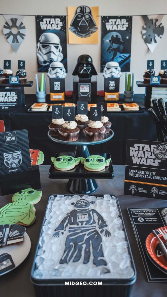 52 Epic Star Wars Party Ideas: Food, Decorations, and Games 3 Star Wars Party Decorations