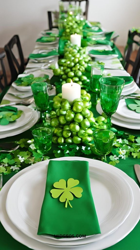 37 Shamrocks and Sparkles St. Patrick’s Day Decoration Ideas to Celebrate in Style 6 Table Decorations for St. Patrick’s Day