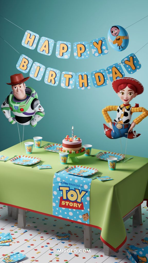 67 Best Toy Story Birthday Party Ideas for a Magical Celebration 3 Toy Story Birthday Party Decorations & Setup