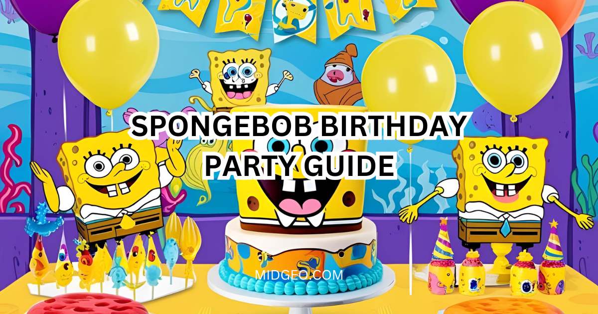 27 SpongeBob Birthday Party Guide: Decorations & Fun! 1 27 SpongeBob Birthday Party Guide Decorations & Fun!