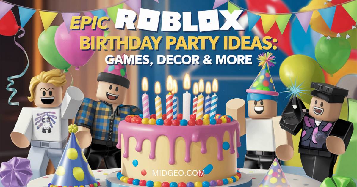 35 Epic Roblox Birthday Party Ideas: Games, Decor & More 1 35 Epic Roblox Birthday Party Ideas Games, Decor & More