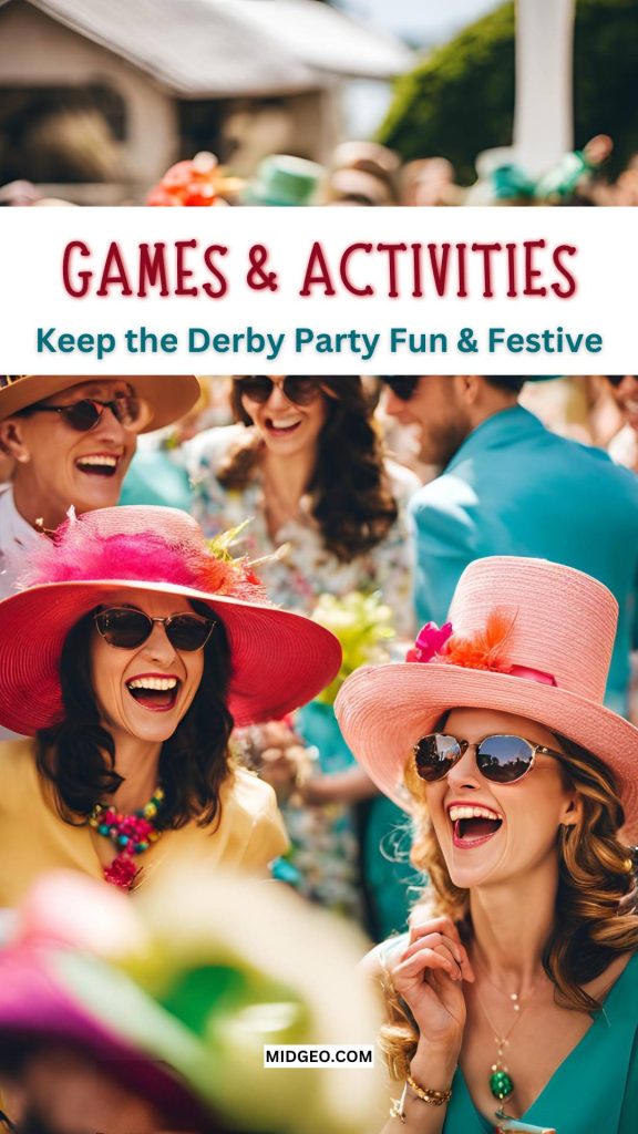 27 Best Kentucky Derby Party Ideas: Outfits, Games & Food 6 Games & Activities Keep the Derby Party Fun & Festive