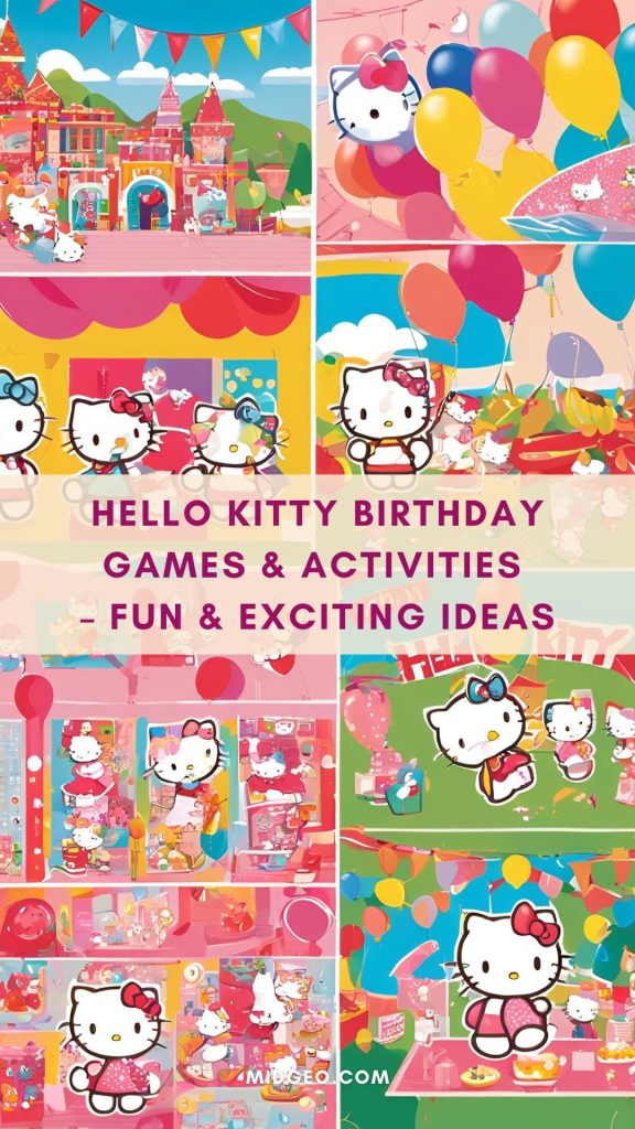 47 Adorable Hello Kitty Birthday Party Ideas & Decorations 4 Hello Kitty Birthday Games & Activities Fun Exciting Ideas