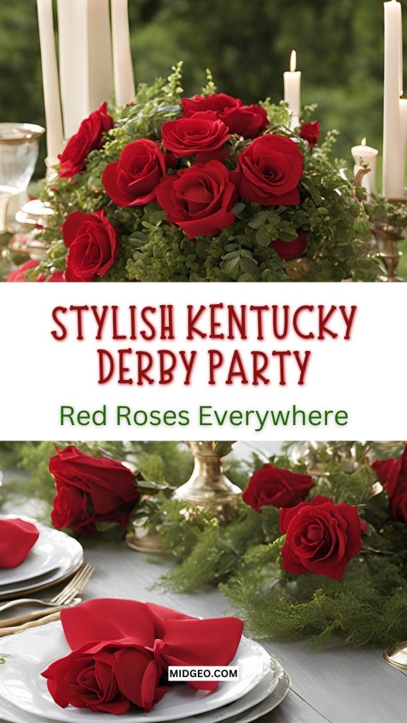 27 Best Kentucky Derby Party Ideas: Outfits, Games & Food 3 Kentucky Derby Party Ideas Red Roses Everywhere