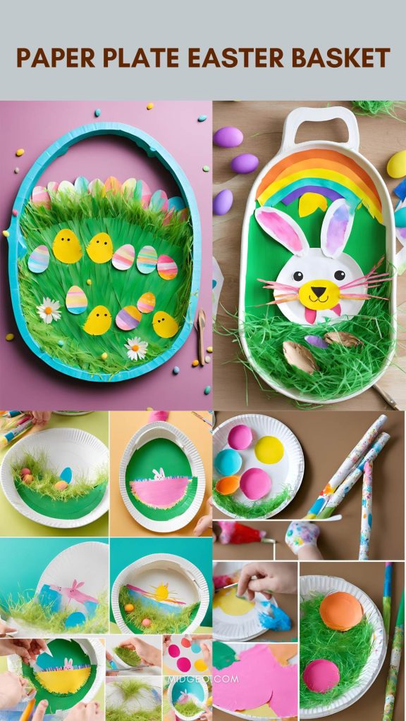 24 Fun & Creative Easter Activities & Crafts for All Ages 6 Paper Plate Easter Basket