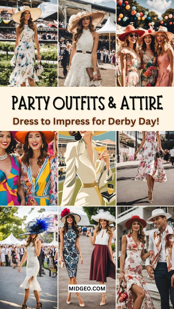 27 Best Kentucky Derby Party Ideas: Outfits, Games & Food 5 Party Outfits & Attire Dress to Impress for Derby Day