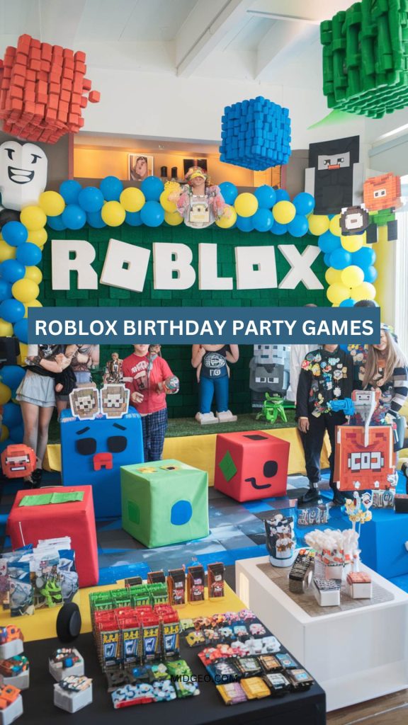 35 Epic Roblox Birthday Party Ideas: Games, Decor & More 4 Roblox Birthday Party Games