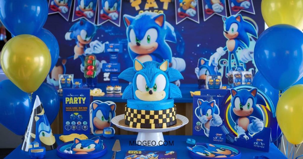 37 Sonic the Hedgehog Birthday Party Guide: Ideas & Supplies 2 Sonic the Hedgehog Birthday Party Decorations
