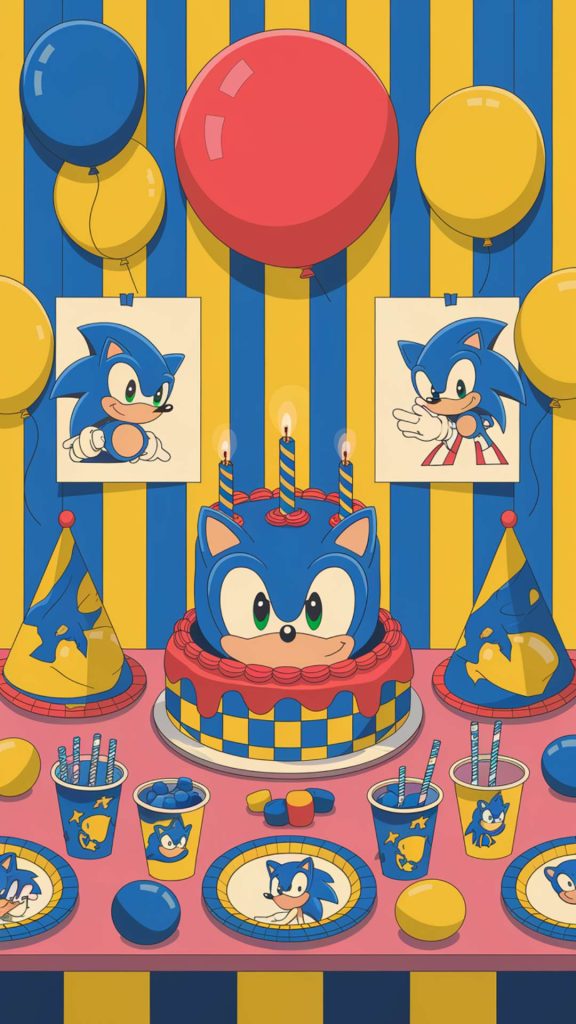 37 Sonic the Hedgehog Birthday Party Guide: Ideas & Supplies 3 Sonic the Hedgehog Birthday Party Invitations