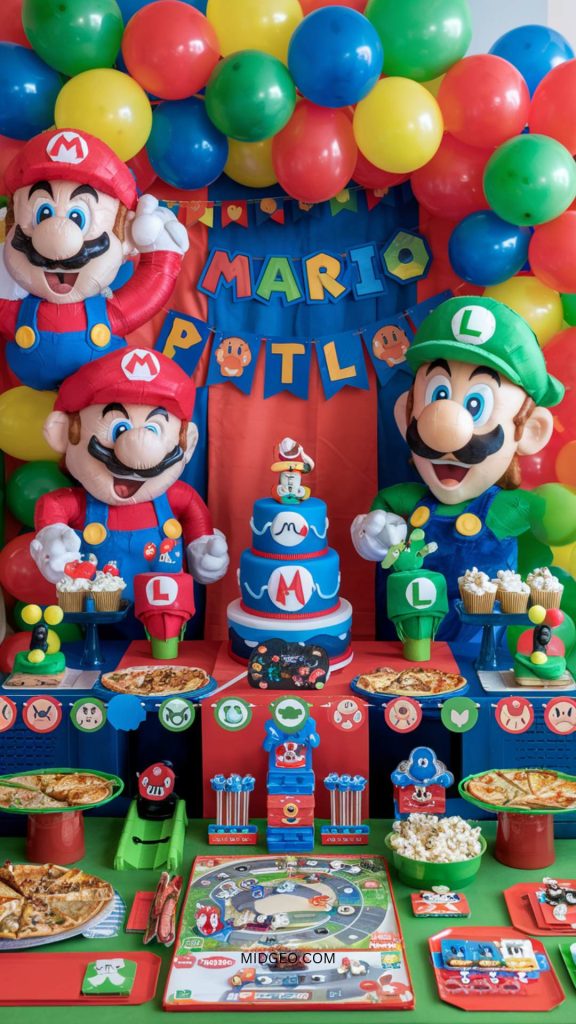 27 Super Mario Birthday Party Ideas: Decor, Food & Games 3 Super Mario Birthday Party Food Ideas