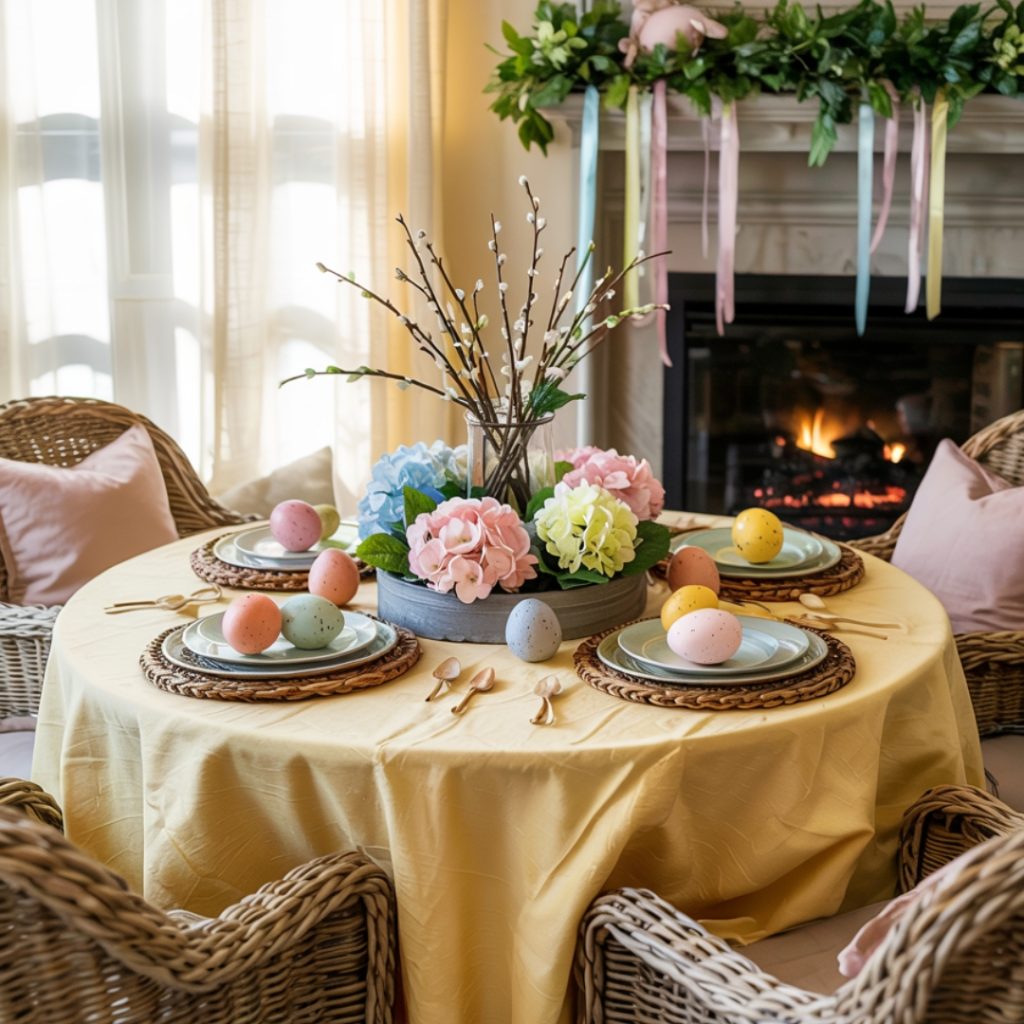 21 Easter Decorations Ideas to Brighten Your Home & Outdoors 4 indoor easter decorations ideas (1)