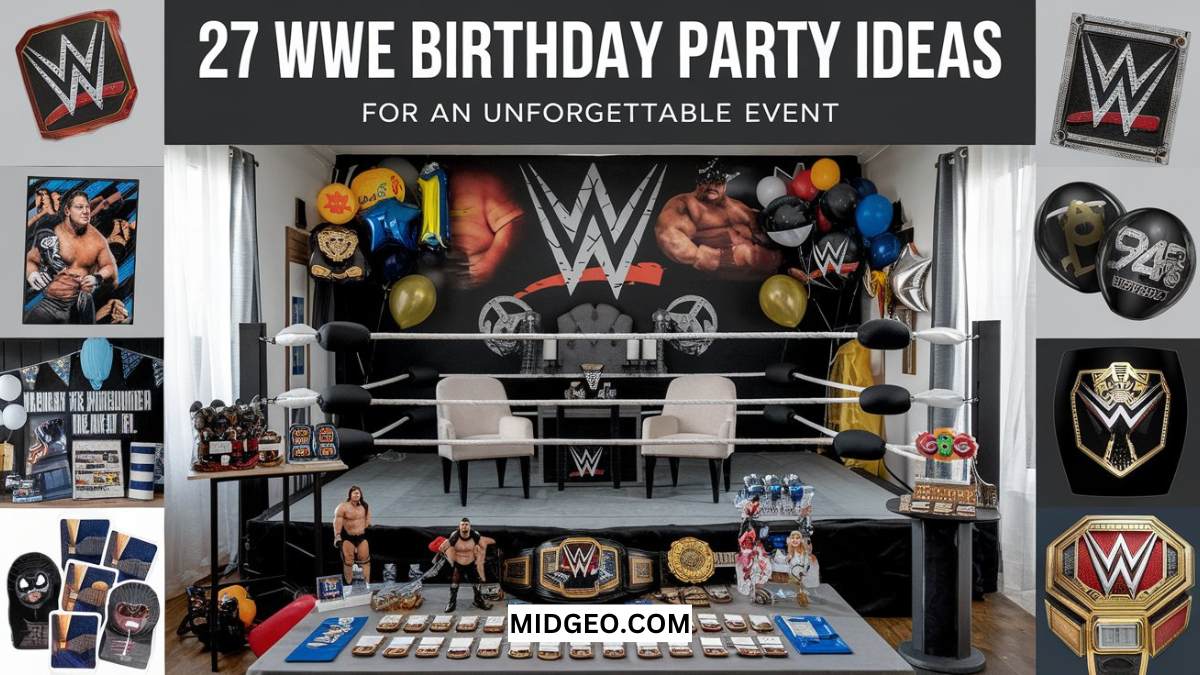 27 WWE Birthday Party Ideas for an Unforgettable Event 1 27 wwe birthday party ideas for an unforgettable event