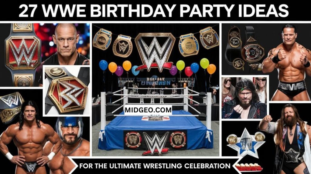 27 WWE Birthday Party Ideas for an Unforgettable Event 2 27 wwe birthday party ideas for the ultimate wrestling celebration