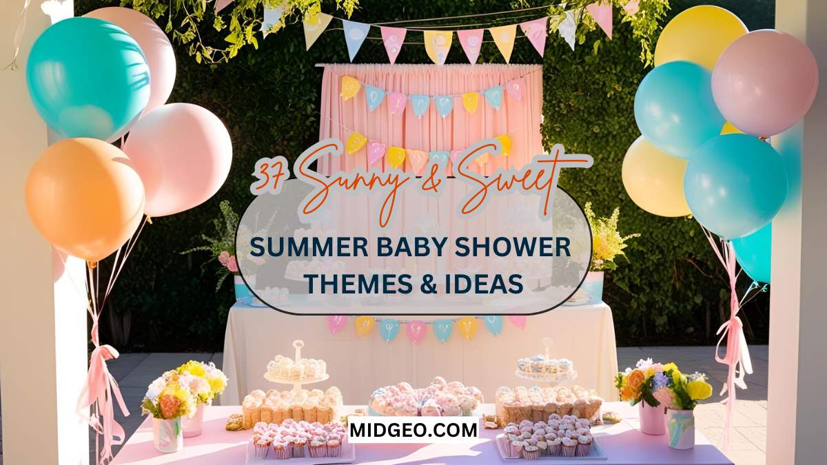 37 Sunny & Sweet Summer Baby Shower Themes & Ideas 1 37 sunny & sweet summer baby shower themes & ideas