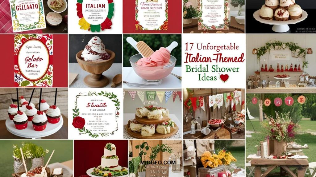 17 Unforgettable Italian Themed Bridal Shower Ideas 4 Italian themed bridal shower ideas on a budget