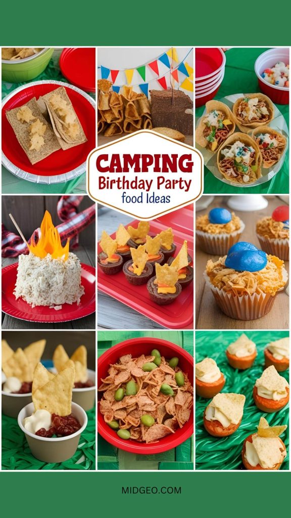 37 Camping Birthday Party Ideas for an Unforgettable Adventure 3 camping birthday party food ideas