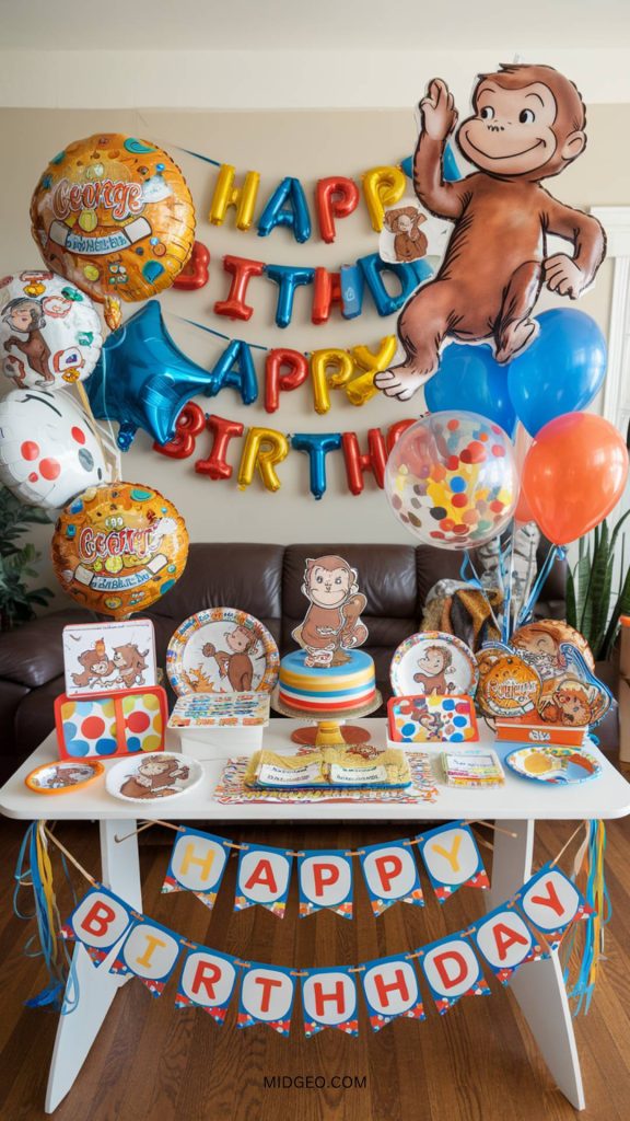 37 Fun & Creative Curious George Birthday Party Ideas 6 curious george birthday party ideas for 2 year olds