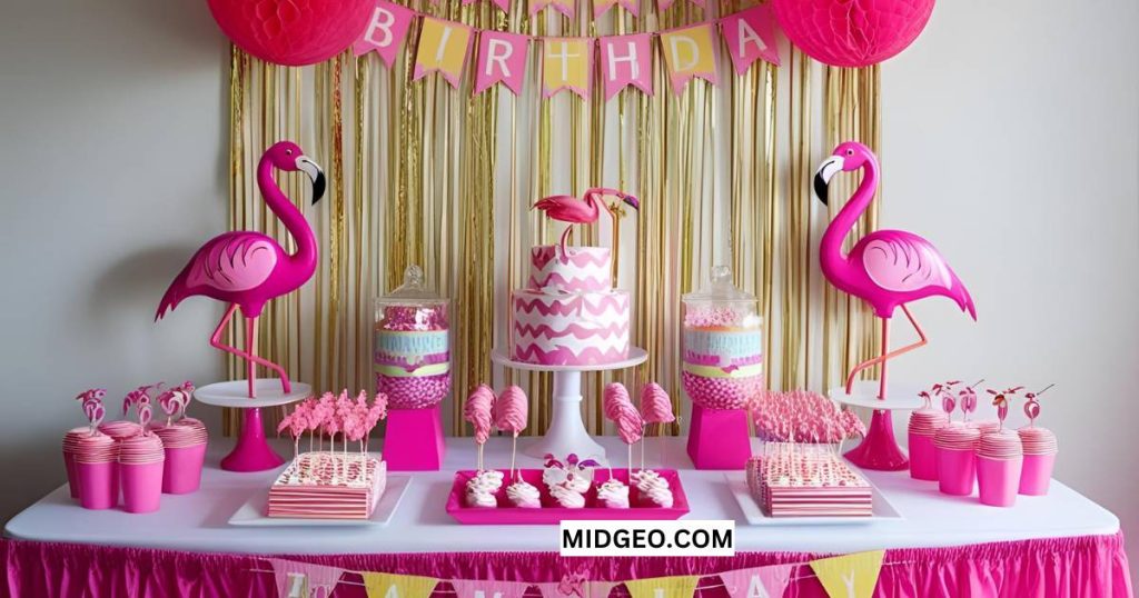 27 Flamingo Birthday Party Ideas: Decor, Games & More! 2 flamingo birthday party decorations