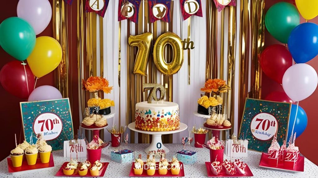 70th Birthday Party Ideas: Themes, Decor, Games & More! 4 food & drink Ideas for a 70th birthday party ideas